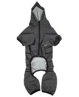 Pet Life Active 'Fur-Breeze' Performance Two Toned Full Bodied Hoodie