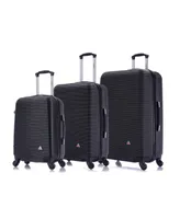 InUSA Royal 3-Pc. Lightweight Hardside Spinner Luggage Set