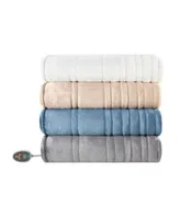 True North By Sleep Philosophy Ultra Soft Electric Reversible Plush To Berber Blankets