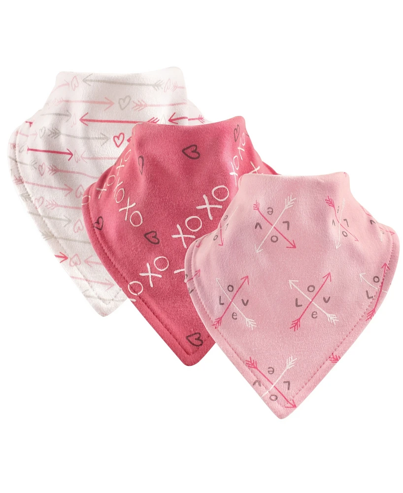 Luvable Friends Bandana Bibs, 3-Pack, One Size