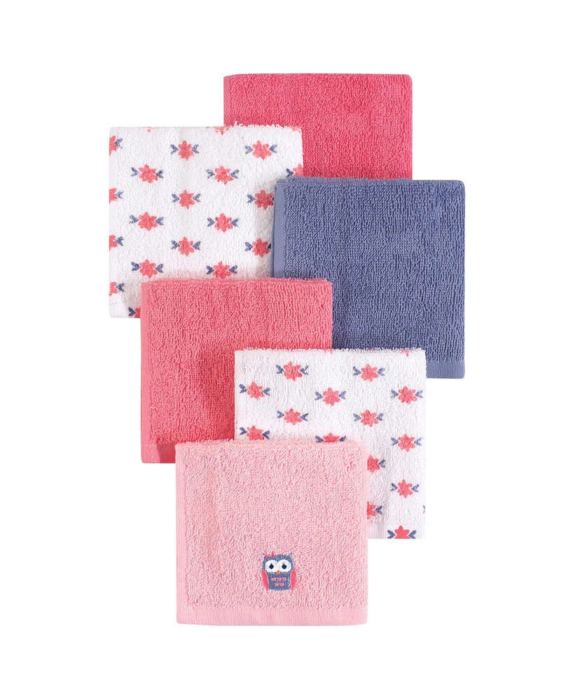 Hudson Baby Infant Boy Super Soft Cotton Washcloths