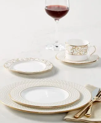 Lenox Venetian Lace Gold Dinnerware Collection