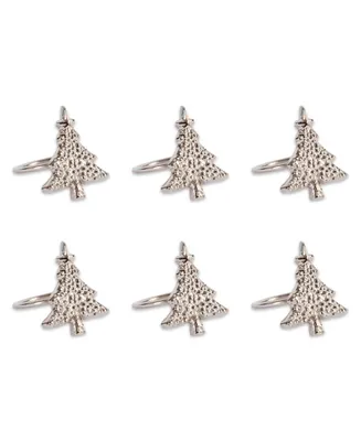 Christmas Tree Napkin Ring, Set of 6