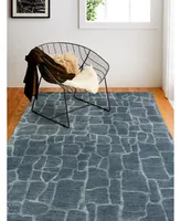 Bb Rugs Elements Elm-219 Marine 5' x 7'6" Area Rug