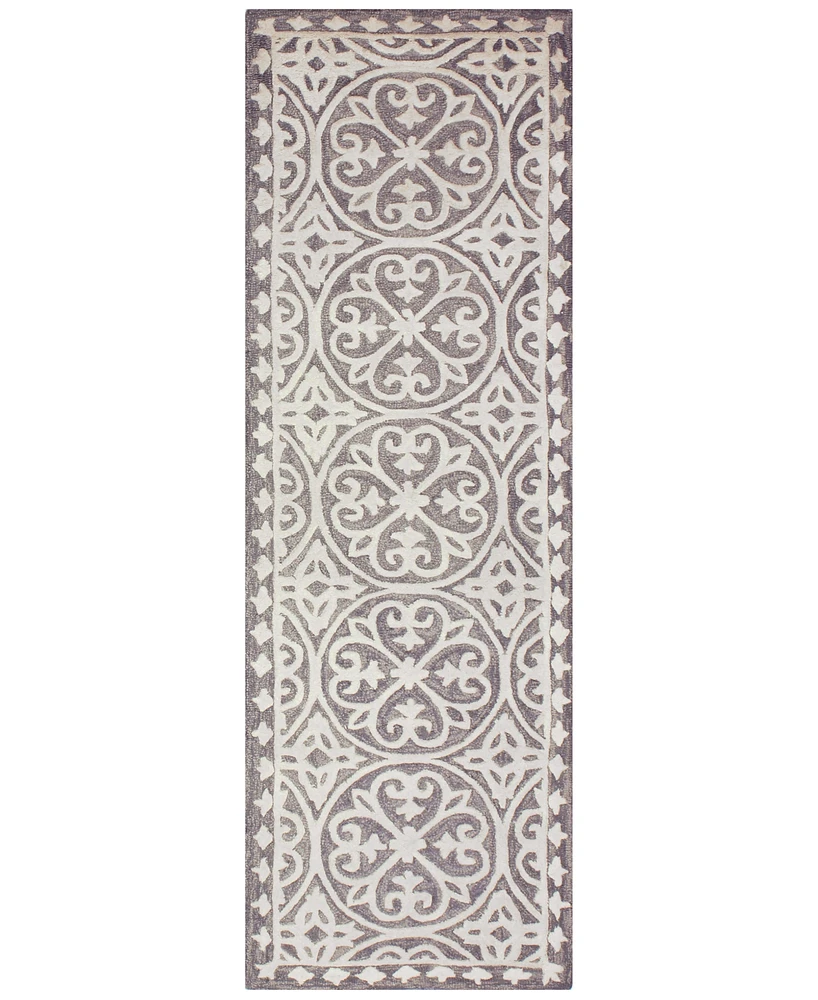 Bashian Adige ADI149 2'6" x 8' Runner Area Rug