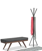 Chanelle Mid Century Modern Rectangle Ottoman Bench