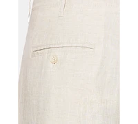 Perry Ellis Men's Regular-Fit Linen Drawstring Pants