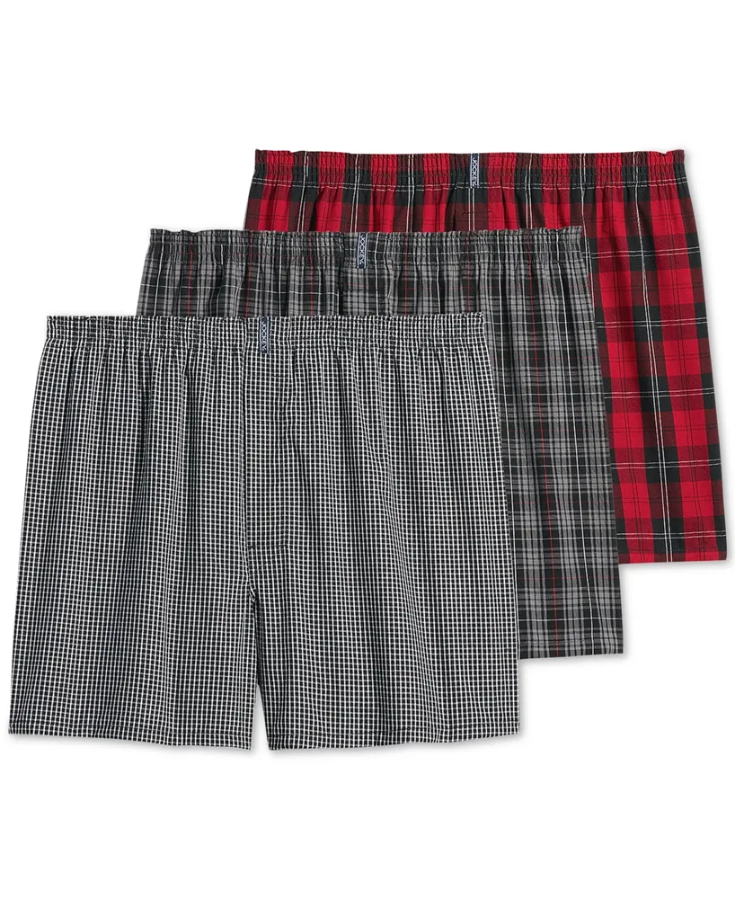 Jockey Men's 3-Pack Woven Boxers