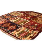 Bb Rugs Kashkayi 627954 Multicolor 3'11" x 4'5" Area Rug