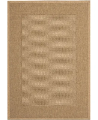Safavieh Courtyard CY7987 Natural and Gold 6'7" x 9'6" Outdoor Area Rug