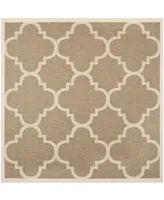 Safavieh Courtyard CY6243 7'10" x 7'10" Sisal Weave Square Outdoor Area Rug