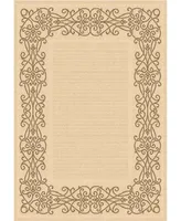 Safavieh Courtyard CY1588 Natural and Brown 2'3" x 6'7" Runner Outdoor Area Rug