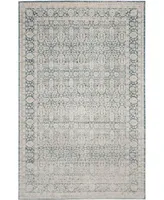 Safavieh Archive ARC674 Blue and Gray 6'7" x 9'2" Area Rug