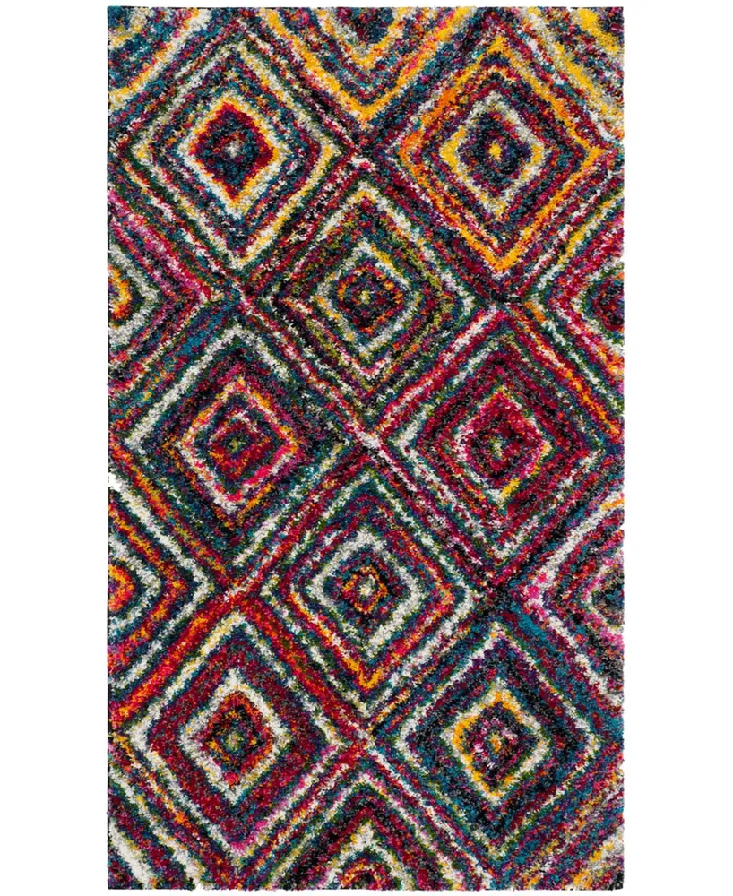 Safavieh Fiesta FSG384 Multi 3' x 5' Area Rug