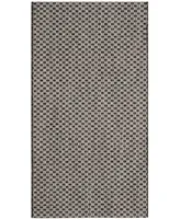 Safavieh Courtyard CY8653 Light and Light Gray 2' x 3'7" Sisal Weave Outdoor Area Rug