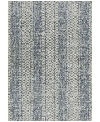 Safavieh Courtyard CY8736 Light Gray and 6'7" x 6'7" Sisal Weave Round Outdoor Area Rug