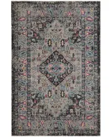 Safavieh Artisan ATN512 Light Gray and Black 3'3" x 5'3" Area Rug