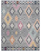 Safavieh Evoke EVK286 Navy and Ivory 8' x 10' Area Rug