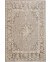 Safavieh Montage MTG308 Grey and Gold 2'3" x 8' Runner Outdoor Area Rug