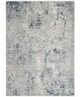 Safavieh Winston WNT355 Gray and Blue 4' x 6' Area Rug