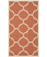 Safavieh Courtyard CY6243 Terracotta 2'7" x 5' Sisal Weave Outdoor Area Rug