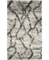 Safavieh Retro RET2144 Light Gray and Black 3' x 5' Area Rug