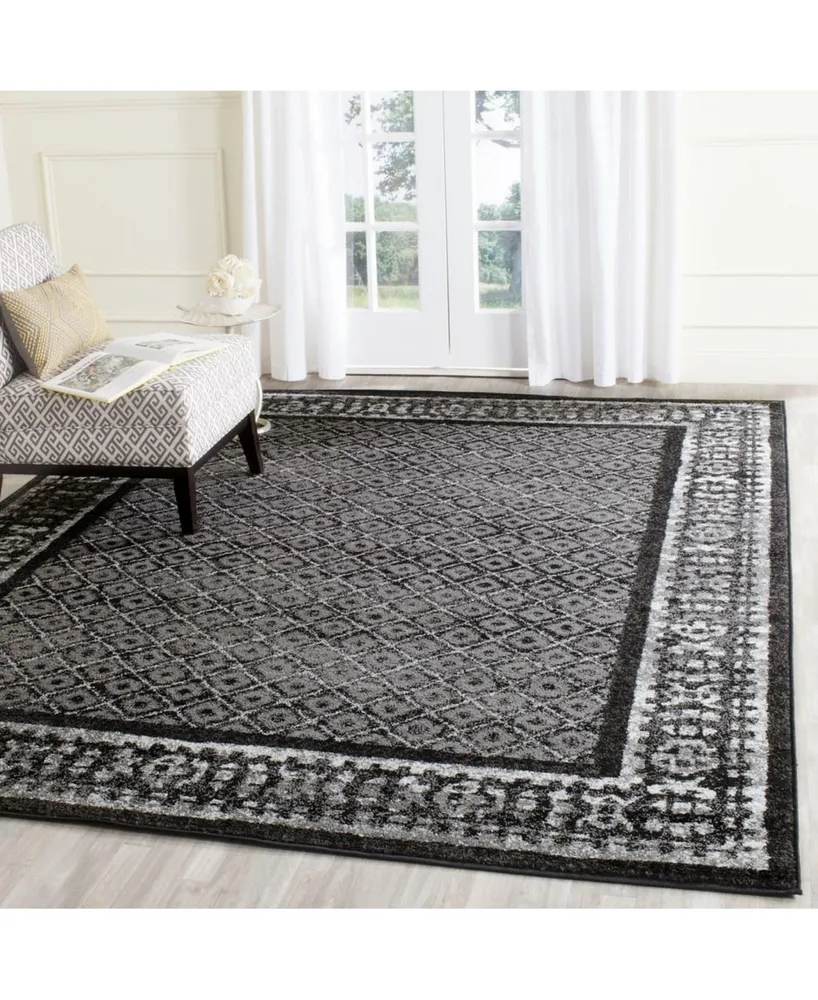 Safavieh Adirondack Silver and 8' x 10' Area Rug