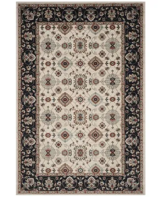 Safavieh Lyndhurst LNH332 Cream and Navy 6' x 9' Area Rug