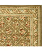 Safavieh Lyndhurst LNH556 Green 6'7" x 6'7" Sisal Weave Square Area Rug