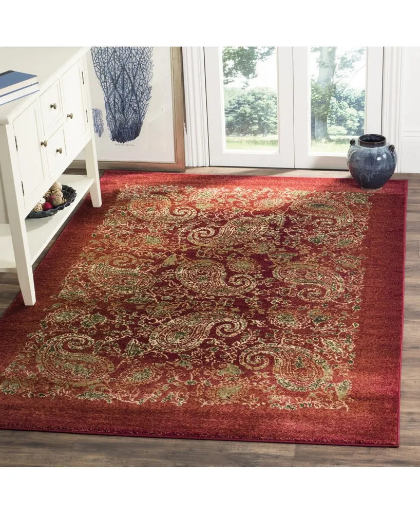 Safavieh Lyndhurst LNH224 Red and Multi 5'3" x 7'6" Area Rug