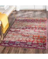 Safavieh Monaco MNC217 Gray and Multi 3' x 5' Area Rug