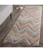 Safavieh Monaco MNC220 Multi 2'2" x 8' Runner Area Rug