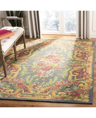 Safavieh Classic Vintage CLV110 Gray and Rose 5' x 8' Area Rug