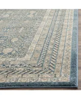 Safavieh Sofia SOF376 Blue and Beige 5'1" x 7'7" Area Rug