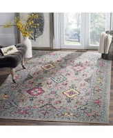 Safavieh Artisan ATN513 Light Gray and Light Blue 5'1" x 7'6" Area Rug