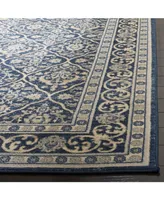 Safavieh Brentwood BNT870 Navy and Light Gray 5'3" x 7'6" Sisal Weave Area Rug