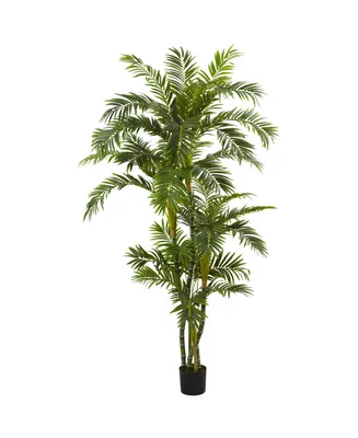 Nearly Natural 6' Curvy Parlor Palm Silk Tree