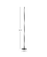 Jonathan Y Pilar Led Integrated Floor Lamp