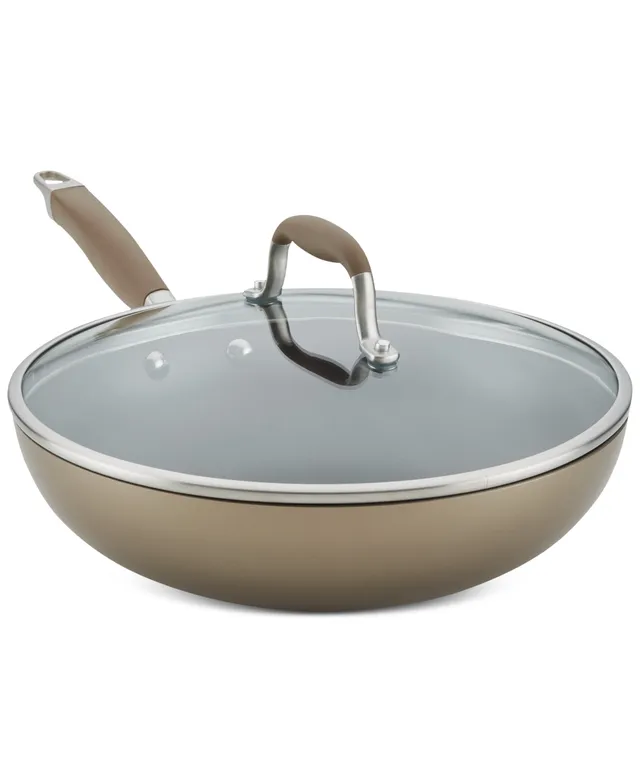 Anolon Advanced Home Hard Anodized 14.5 Skillet with Helper Handle