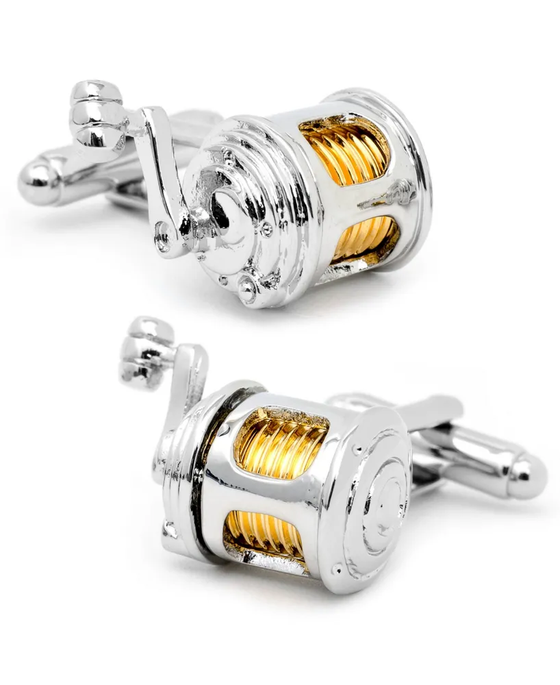 Fishing Reel Cufflinks