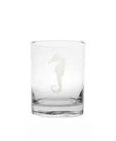 Rolf Glass Seahorse Set Of 4 Glasses Collection