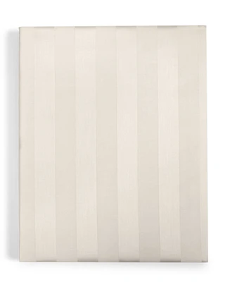 Charter Club 1.5" Stripe 550 Thread Count 100% Cotton 18" Fitted Sheet, King, Exclusively at Macy's
