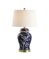 Jonathan Y Gracie Ginger Jar Ceramic/Metal Led Table Lamp