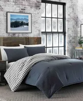 Eddie Bauer Kingston Cotton Reversible Piece Comforter Set