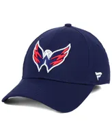 Authentic Nhl Headwear Washington Capitals Basic Flex Stretch Fitted Cap