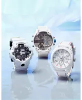 G-Shock Men's Analog-Digital White Resin Strap Watch 54mm GA700-7A