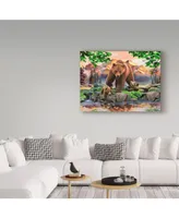 Howard Robinson 'Bear Family' Canvas Art - 24" x 18" x 2"