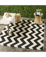 Safavieh Courtyard CY6245 and Beige 5'3" x 7'7" Sisal Weave Outdoor Area Rug