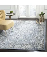 Safavieh Charleston CHL413 Navy and Light Gray 5'3" x 7'6" Area Rug