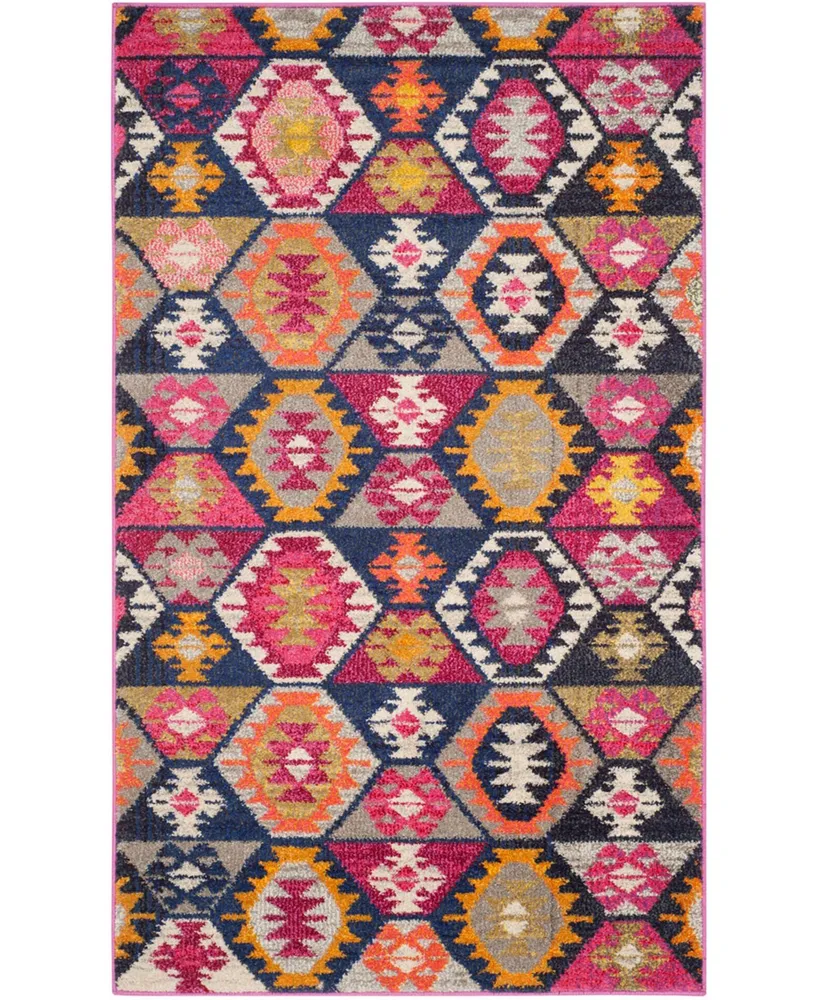 Safavieh Monaco MNC218 Multi 3' x 5' Area Rug